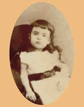 Pauline aged about 4  (333 KB)
c. 1871 
Photographed in Jamaica
(Click on Picture to View Full Size)