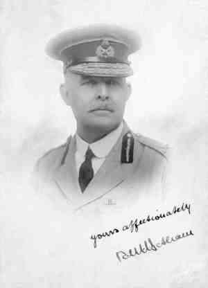 Robert  (365 KB)
c. 1919 
In uniform as a Brigadier General and wearing Durban ribbon.
(Click on Picture to View Full Size)